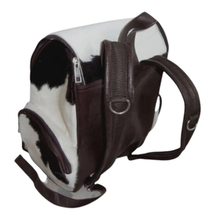 Mochila con estampado animal de piel sintética, 15 pulgadas, suave, unisex, con múltiples bolsillos, cierre de cremallera, mochila de día - Product Image 3