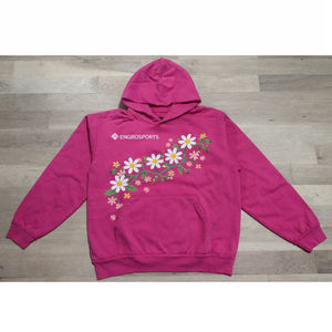 Hoodie en molleton de coton 1:1 avec impression en relief 'Tears' pour designer de jeans personnalisés, 350 g/m² - Product Image 1