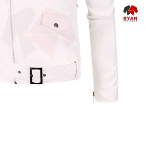 Vestes en cuir sur mesure pour hommes, couleurs unies, logos personnalisés, grandes tailles, vestes respirantes de Ryan Pro Gear - Product Image 5