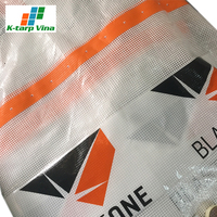 Bâche en PE de haute qualité K-Tarp Vina, rouleau de bâche, découpe et moulage sur mesure OEM ODM, fabricant direct du Vietnam, feuilles de plastique