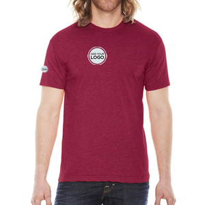Men's Fashion 52/48 Airlume Combed and <b>Ring</b>-spun Cotton/polyester 32 Singles T Shirt - Product Image 2