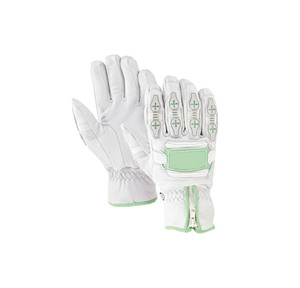 Gants de course à doigts entiers, blancs et noirs, antidérapants, revêtement en polyuréthane, activités de plein air, unisexe, à enfiler - Product Image 2
