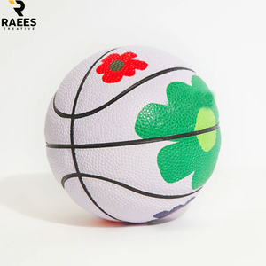 Ballons de basket de haute qualité, couleur et taille personnalisées, avec chambre à air en caoutchouc naturel, design respirant, 580-620g - Product Image 6