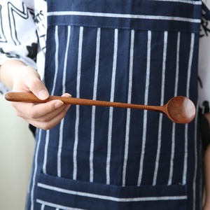 Cuchara Mezcladora de Madera Hecha a Mano con Mango Largo, Cuchara para Agitar Cócteles, Utensilio de Cocina de Estilo Lujoso, Venta Directa de Fábrica, B2B - Product Image 4