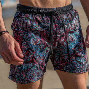 Pantalones Cortos Deportivos de Verano para Hombre, de Secado Rápido, Estampados, Transpirables, con Cordón Ajustable en la Cintura, Sublimados - Product Image 3