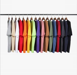 เสื้อยืดคอกลมแขนสั้นผู้ชายไซส์ใหญ่ ผ้าฝ้าย 100% ขายส่ง รับสกรีนลาย พิมพ์ลายตามสั่ง ผ้าเจอร์ซีย์เนื้อแน่น กระชับรูป - Product Image 4