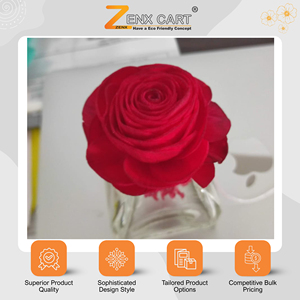 Fleurs de lotus blanches en bois de santal, design élégant, écologiques, faites à la main, pour la décoration de la maison à Halloween et Noël, personnalisables, prix en gros - Product Image 2