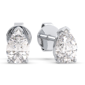 REYES Oferta Especial Pendientes de Moissanita con Corte de Pera de 1.29ct en Oro Sólido de 10K, 14K y 18K para Mujer, Joyería Fina para Bodas a Precios de Mayoreo - Product Image 4
