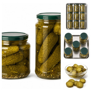 Best Rate Made In Vietnam Delicious Top Selling Delicious Canned Sliced <b>Pickled</b> Cucumbers Packed in 30oz Can - Product Image 3