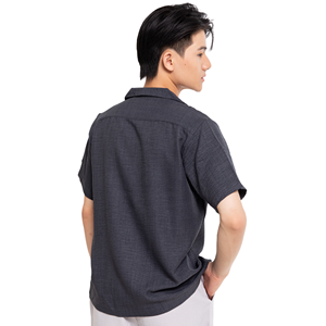 Camisa Casual de Manga Corta para Hombre, de Lino y Algodón, Cuello en V, Estampada, Transpirable, de Tela Popelina, de Secado Rápido, para Primavera - Product Image 2
