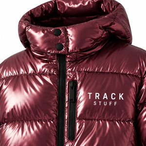 Unisex Eco-Friendly Breathable Anti-Bacterial Winter Warm Windproof Quilted Canvas Puffer Jacket 300g Stand Collar Single <b>Button</b> - Product Image 6