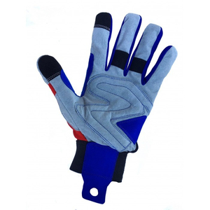 Guantes de Pesca al por Mayor, de Dedo Completo, Material Sintético, Antideslizantes, Rojos, Azules, Grises, Unisex, para Todas las Estaciones, Cierre de Tirón, Transpirables - Product Image 3