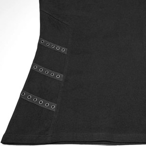 Hot Selling <b>Men</b> Black Gothic Heavy Metal Long Sleeve T-Shirt Steampunk <b>Men's</b> Casual Street Top Factory Supplies - Product Image 5