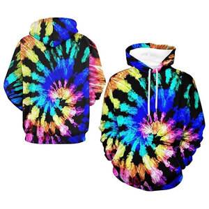 Diseña Tu Propia Sudadera con Capucha Tie Dye para Hombre, Nueva Colección Básica, Mezcla de Algodón, El Mejor Estilo - Product Image 5