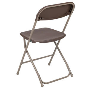 Modern White Resin Folding Chair – Stainless Steel Frame, Durable, Portable & Breathable for Outdoor, Garden, Picnic, <b>Camping</b> - Product Image 6