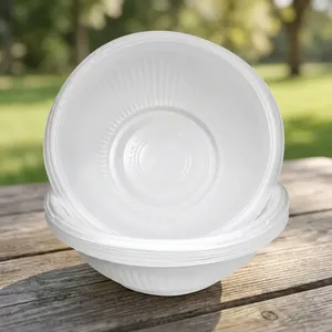 High on Demand 230ml Round Bagasse <b>Pulp</b> Moulded Biodegradable Disposable Food Serving Bowl for Party Catering Soups Snacks - Product Image 3