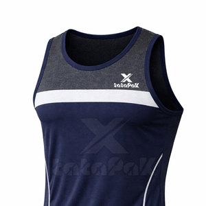 เสื้อกล้ามออกกำลังกายผู้ชายผ้าฝ้ายถักเนื้อนุ่มระบายอากาศได้ดี แบรนด์ส่วนตัว ขายส่ง ขายดีที่สุด - Product Image 2