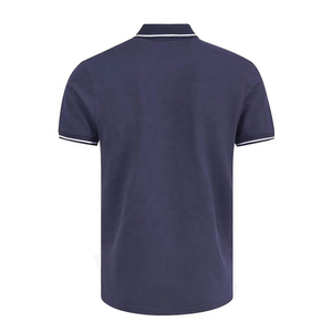 เสื้อโปโลชายคุณภาพสูง ลายเรียบ แขนสั้น ไซส์ใหญ่ พร้อมปรับแต่งได้ ราคาประหยัด - Product Image 3