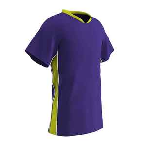 Camiseta de Fútbol de Manga Corta, Deportiva, de Alta Calidad, Transpirable, de Secado Rápido, Ligera, Corte Regular, Nueva Llegada - Product Image 1