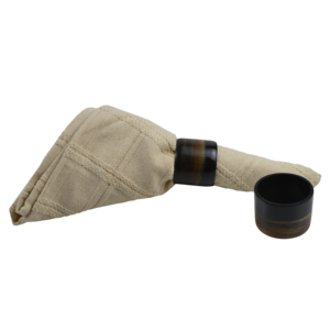 Anillos de Servilleta con Diseño de Cuerno Fresco para Vajilla, Soporte de Tela Multicolor, Decoración de Mesa de Comedor, Diseño para Hoteles y Festividades - Product Image 4