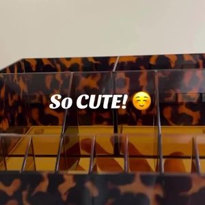 Organizer per il Trucco con Stampa Leopardata - Product Image 2