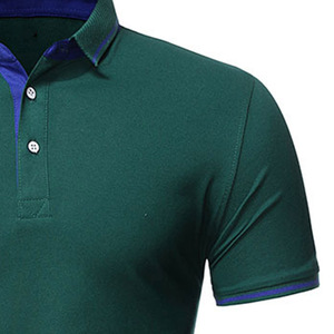 Polo en coton décontracté à manches courtes, col classique, haut d'été, doux et respirant, vêtements confortables pour hommes - Product Image 4