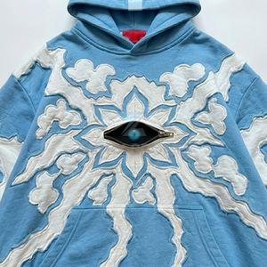 OEM ODM Sweat-shirt à capuche pour homme, hiver, 2 pièces, impression personnalisée, coton premium, manches longues, coupe ample, pour un look décontracté - Product Image 4