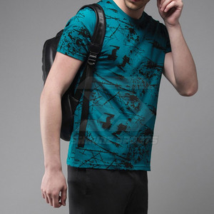 เสื้อยืดแบบใหม่ ดีไซน์สั่งทำพิเศษ พิมพ์ลายแบบซับลิเมชั่น ผ้าคอตตอนโพลีเอสเตอร์ 100% น้ำหนักผ้า 220 กรัม ลายพื้นเรียบ ฟอร์เทลีโอ - Product Image 4