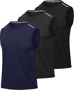 Factory Cheap Custom Logo Muscle Fit Breathable Embroidery Men's Tank <b>Tops</b> Sleeveless Workout Polyester/Cotton Gym Tank <b>Top</b> - Product Image 1