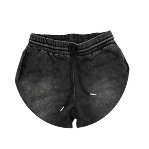 Pantalones Cortos de Última Moda para Hombre, Estilo Acid Wash, Color Sólido, 100% Algodón Ecológico, de Secado Rápido y Cómodos - Product Image 3