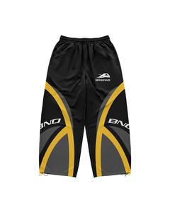 BRANDNAME Unisex Tracksuit Set Full <b>Zip</b> Hooded Sporty Color Blocking Polyester Quick Dry Autumn Adult Regular Fit - Product Image 2