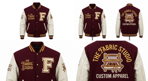Chaqueta Varsity Negra Personalizada de los 49ers con Cuello Alto, Satinada, Ecológica y Transpirable, Edición Limitada - Product Image 3