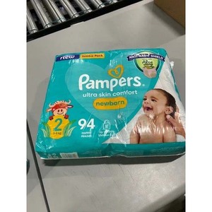 Couches PAMPERS Ultra Confort pour bébés, sensation douce comme du coton, canal anti-fuites 3D, tissage uni, absorption rapide, douces et respirantes - Product Image 2