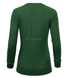 เสื้อครอปสเวตเตอร์คอกลมแบบสวมหัวสำหรับผู้หญิงมาใหม่สีทึบพิมพ์โลโก้แบบปักลายขายดีในฤดูหนาว2025 - Product Image 3