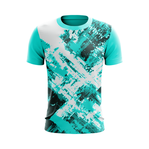 Camiseta Deportiva de Alto Rendimiento 100% Algodón, Transpirable, de Secado Rápido, Antibacteriana, con Cuello en V para Entrenamiento de Fútbol y Baloncesto - Product Image 1