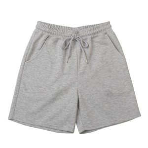 Vente en gros de shorts de haute qualité en polyester 100% français éponge avec cordon de serrage sans logo avec poche shorts unis pour hommes - Product Image 2