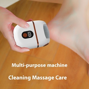 Electric Foot <b>File</b> USB Rechargeable Callus Trimmer Battery <b>Powered</b> Anti Pinch Skin Smoother with 1-2h Usage for Hotel Use - Product Image 3