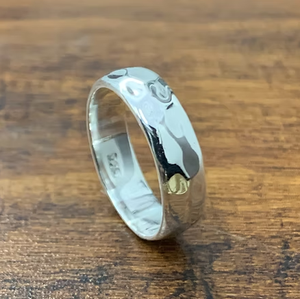 Premium 925 Silver Smooth Finish Unisex <b>Ring</b> 4.7 Grams Boho Style With Unique Texture for Everyday Wear - Product Image 2