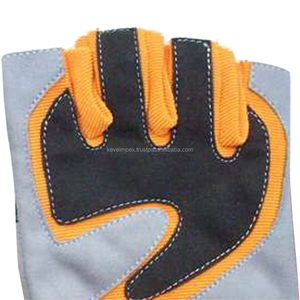 Guantes Deportivos Transpirables de Medio Dedo para Ciclismo y Carreras al Aire Libre, de Cuero Ligero con Correa Ajustable para la Muñeca - Product Image 4