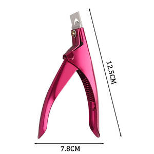 Coupe-ongles ergonomique en acier inoxydable avec lame incurvée et large ouverture de mâchoire pour les soins des ongles des mains et des pieds - Product Image 3