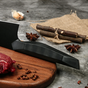 Chef <b>Knife</b> Stainless Steel Blade Matte Finish 8-9.9 In Ambidextrous Minimalist Design Wood Handle Extra <b>Sharp</b> <b>Kitchen</b> <b>Knives</b> - Product Image 2