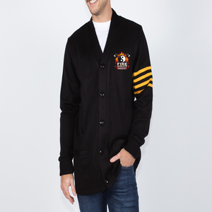 Suéter Personalizado con Diseño Americano de 1938, Tejido y Bordado, Color NEGRO/DORADO - Product Image 3