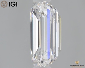 ห้องปฏิบัติการ CVD เพชร1.00 CT มรกตเจียระไนแบบเพชรที่สมบูรณ์แบบสี F 6.92มม. VS1ความคมชัดได้รับการรับรอง IGI หินที่มีความแม่นยำสำหรับเครื่องประดับสุดหรู - Product Image 5