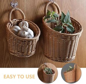 Meilleur Prix 2026 – Panier de Rangement Suspendu Multifonctionnel en Rotin du Vietnam, Design Rustique en Saule pour l'Organisation et la Décoration de la Maison - Product Image 6