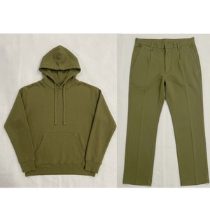 เสื้อฮู้ดดี้แฟชั่นทันสมัยสำหรับทุกเพศทุกวัย คุณภาพพรีเมียม ปักโลโก้ได้ตามสั่ง ผ้าฝ้ายฟลีซ แต่งลายปักด้านหน้า สไตล์ลำลอง ชุดเซ็ตเสื้อฮู้ดดี้และกางเกงขายส่ง - Product Image 1