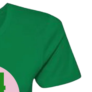 AKA เสื้อยืดเดอะ โฟร์ คลับ 4 สีเขียว คอตตอนพรีเมียม คอกลม แขนสั้น เนื้อนุ่ม ระบายอากาศได้ดี เสื้อยืดลำลองสำหรับผู้หญิง - Product Image 3