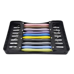 Juego de Instrumentos Quirúrgicos Dentales, Múltiples Colores, Agarre Ergonómico, Herramientas Manuales de Clase I para Uso Ortodóntico - Product Image 1