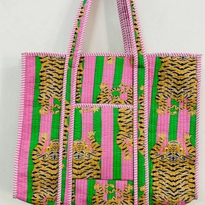 2026 New Launch <b>Beaded</b> Quilted Tote Bag Women Fashion Casual Handbag <b>Purse</b> Available at Affordable Price for Export - Product Image 4