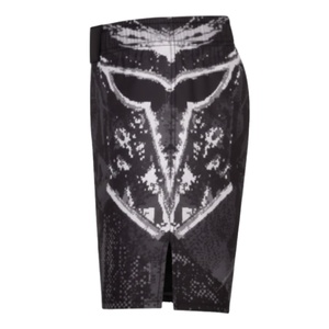 กางเกงกีฬาผู้ชายแบบสั่งทำพิเศษ พิมพ์ลายดำแบบนามธรรม กางเกงออกกำลังกายและฝึกซ้อม ขายส่งแบบ OEM - Product Image 4