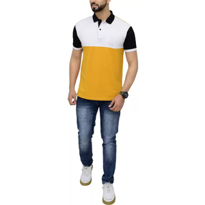 Polo homme à manches courtes sur mesure, prix bas, haute qualité, nouveau design, meilleur prix, coton, fabrication professionnelle, vente en gros - Product Image 4